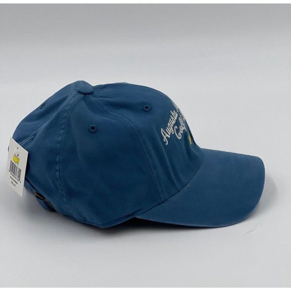Augusta National Golf Club Masters Hat Blue New Rare One Size Adjustable 2022 - Picture 5 of 11